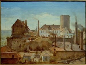 Harkortin tehdas Burg Wetterissä Ruhrin varrella