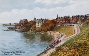 Colonnade ja New Promenade, Port St Mary I of Man tekijältä Alfred Robert Quinton