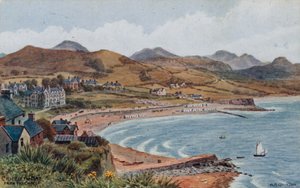 Criccieth Bay linnasta