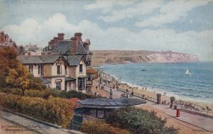 Esplanade ja Culver Cliffs, Sandown, I of Wightin alue tekijältä Alfred Robert Quinton