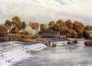 Hambledon Weir tekijältä Alfred Robert Quinton