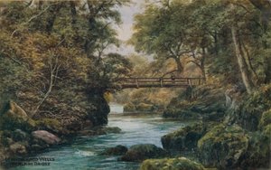 Llandrindod Wells, The Alpine Bridge (Alppisilta) tekijältä Alfred Robert Quinton