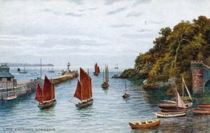 Looe, sataman sisäänkäynti