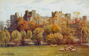 Ludlowin linna Meadowsilta tekijältä Alfred Robert Quinton