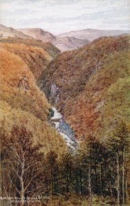 Rheidol Valley, Paholaisen silta, Nr. Aberystwyth tekijältä Alfred Robert Quinton