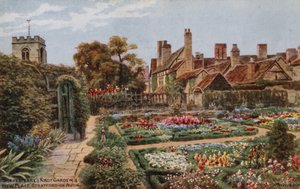 Shakespearen solmupuutarha, New Place, Stratford-on-Avon tekijältä Alfred Robert Quinton