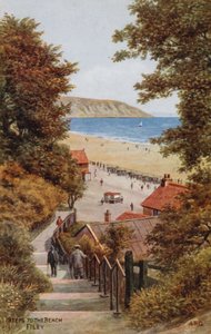 Portaat rannalle, Filey tekijältä Alfred Robert Quinton