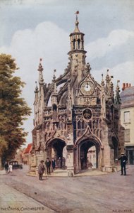 Risti, Chichester (väri litho) tekijältä Alfred Robert Quinton