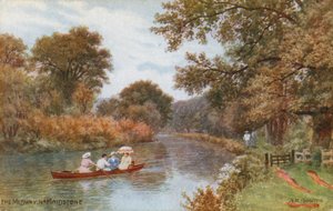 Medway lähellä Maidstonea tekijältä Alfred Robert Quinton