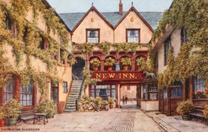 The New Inn, Gloucester tekijältä Alfred Robert Quinton