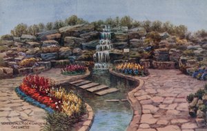 Vesiputous, Rock Gardens, Skegness tekijältä Alfred Robert Quinton