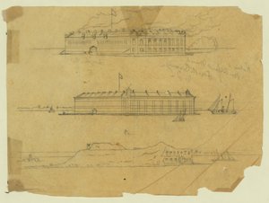 Fort Sumter tekijältä Alfred Rudolph Waud