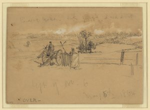 Nro 6 vasemmalla tekijältä Alfred Rudolph Waud