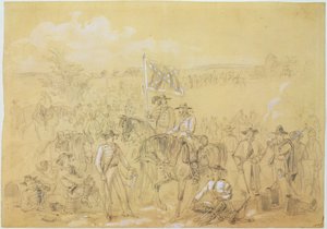 Huminto ang Unang Virginia Cavalry, mula sa 
