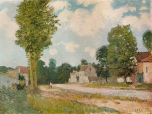 Tie Versaillesiin, 1800-luku, 1929 tekijältä Alfred Sisley