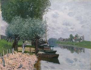 Seine Bougivalissa tekijältä Alfred Sisley