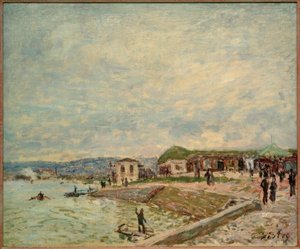 Seine Point-du-Jourissa tekijältä Alfred Sisley