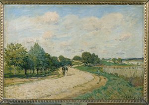 Tie Mantesiin ... tekijältä Alfred Sisley