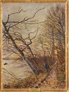 Le Bois des Roches, Veneux-Nadon ... tekijältä Alfred Sisley