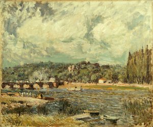 Sevresin silta tekijältä Alfred Sisley