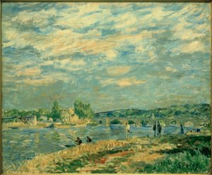 Pont de Sèvres tekijältä Alfred Sisley