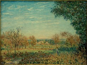 Syyskuun aamu tekijältä Alfred Sisley