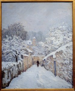 Lunta Louveciennesissä tekijältä Alfred Sisley