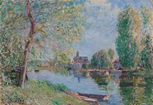 Kevät Moret-sur-Loingissa; Kevät Moret sur Loingissa, 1891