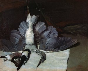 Asetelma: Heron with Spread Wings