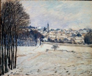 Lumi Marlyssa - öljy kankaalle tekijältä Alfred Sisley