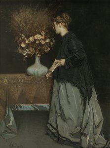 Syksyn kukat, 1867 tekijältä Alfred Emile Stevens