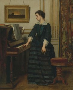 Poissaolo. tekijältä Alfred Emile Stevens