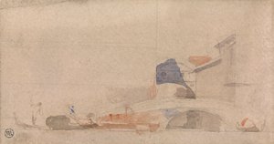 Huokausten silta, Venetsia tekijältä Alfred Emile Stevens