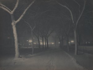 Jäätävä yö tekijältä Alfred Stieglitz