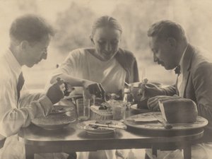Charles Duncan, Georgia O’Keeffe ja Paul Rosenfeld tekijältä Alfred Stieglitz