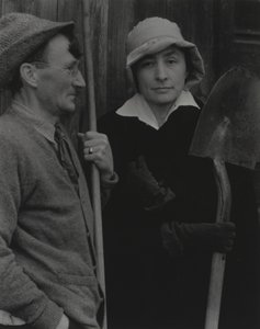 Georgia O’Keeffe ja Donald Davidson tekijältä Alfred Stieglitz