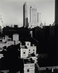 New York Sheltonista katsottuna tekijältä Alfred Stieglitz