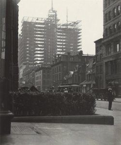Vanha ja uusi New York tekijältä Alfred Stieglitz