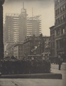 Vanha ja uusi New York tekijältä Alfred Stieglitz