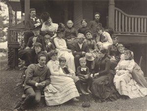 Stieglitzin perhe Oaklawnissa, Lake Georgessa tekijältä Alfred Stieglitz