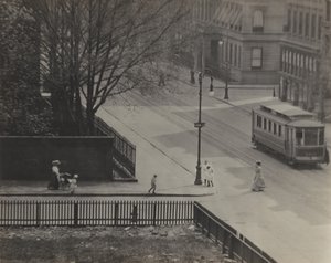 Sunnuntai-iltapäivä – näkymä ikkunastani, 1111 Madison Avenue, etelään päin tekijältä Alfred Stieglitz