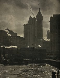 Kunnianhimojen kaupunki, 1910. tekijältä Alfred Stieglitz