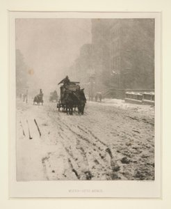 Talvi - Fifth Avenue tekijältä Alfred Stieglitz