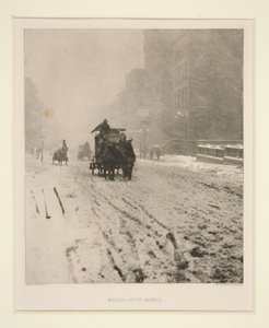 Talvi – Fifth Avenue tekijältä Alfred Stieglitz