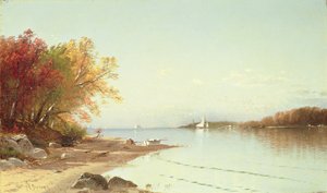 Narragansett Bay, syksy, Rhode Island