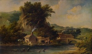 "Scene in Dovedale, Derbyshire", 1836, 1938