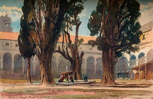 Santa Maria Degli Angeli, Rooma, 1870 tekijältä Alfred Waterhouse