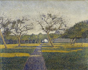 Puutarha La Louvièressa