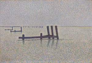 Kanava Nieuwpoortissa, n. 1889