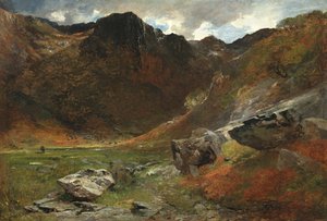 Marshy Glen luonnosta tekijältä Alfred William Hunt